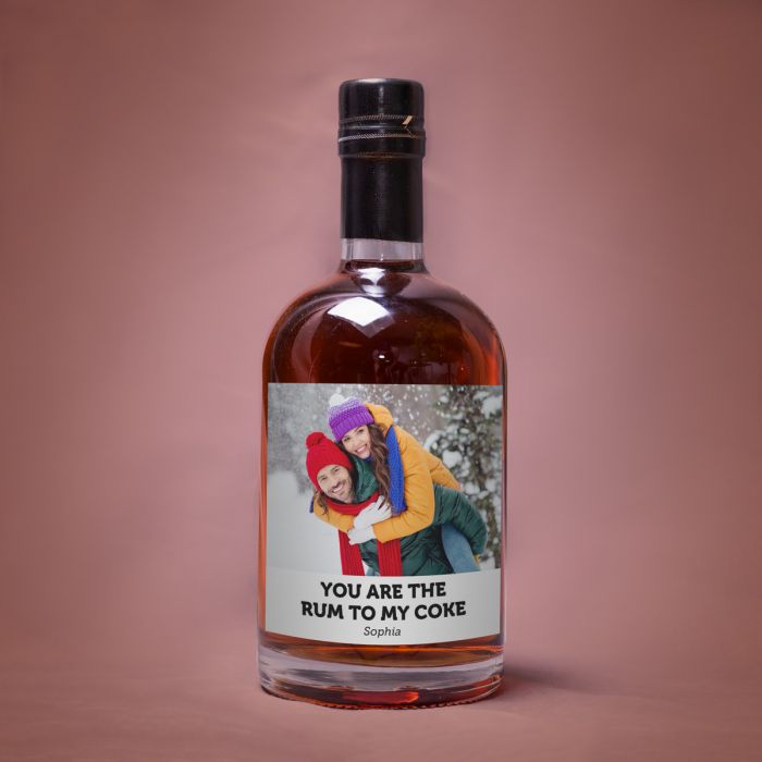 Rhum Personnalise Avec Photo Et Texte Cadeauxfolies Ch