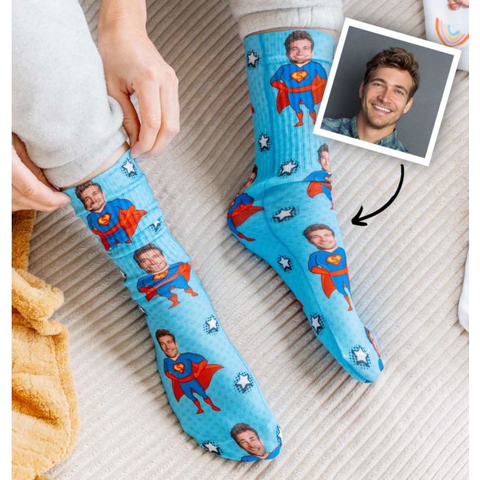 Chaussettes personnalisées pour Papa - Fêtes des Pères