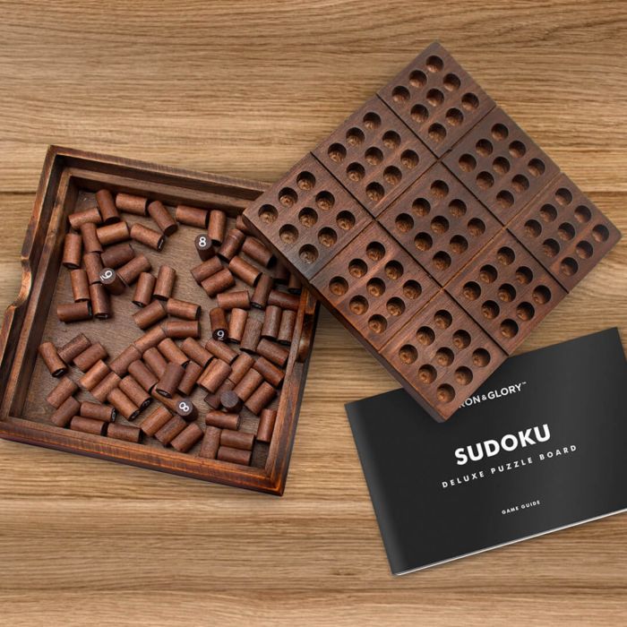 Puzzle Sudoku en bois