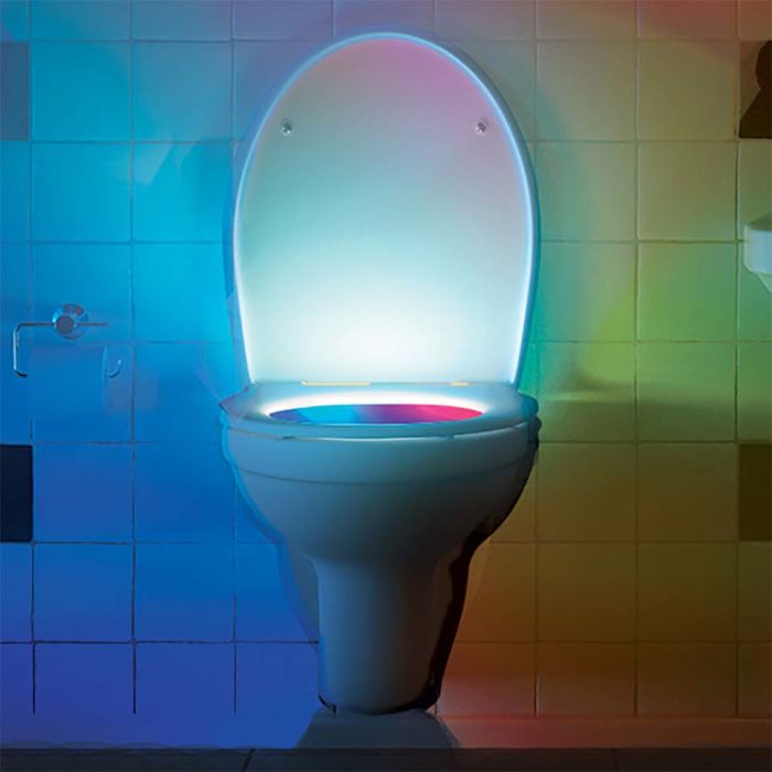 Lampe Techno pour toilettes