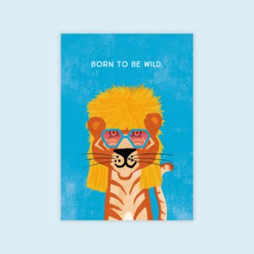 Carte de vœux Born to be wild