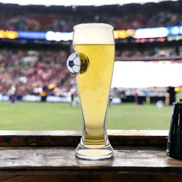 Verre à bière Football