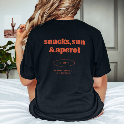 T-shirt personnalisé avec Aperol et nom